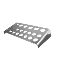 Metal stand for tattoo ink BIG - silver