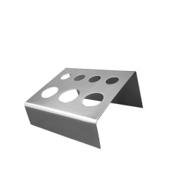 Metal stand for tattoo ink small - silver