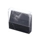Stand for 8 tweezers with lid / black marble
