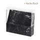 Stand for 8 tweezers with lid / black marble