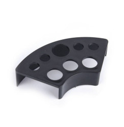 Rounded plastic stand for tattoo ink small / black