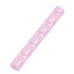 Thin long plastic brush stand - pink