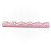Thin long plastic brush stand - pink
