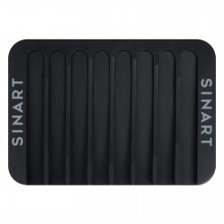 Силіконова підставка для пензликів Sinart / Silicone Multi Tool-Holder Black / чорна