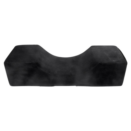 Pillow for eyelash extensions and cosmetologists long / velvet, black