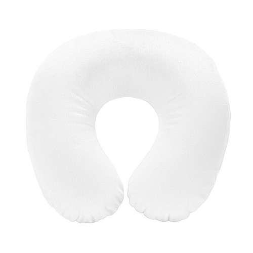 U-shaped cushion for eyelash extensions and cosmetologists - velvet, white