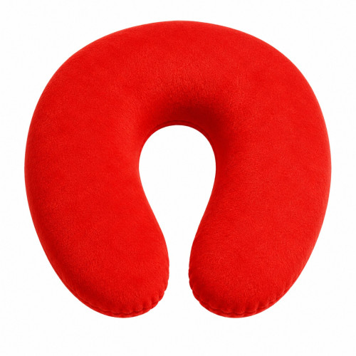 U-shaped eyelash extension and beauty pillow | velvet | red