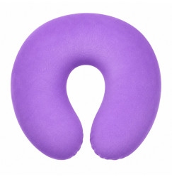 U-shaped pillow for eyelash extensions and cosmetologists | velvet | purple