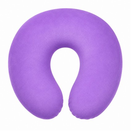 U-shaped pillow for eyelash extensions and cosmetologists | velvet | purple