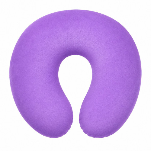 U-shaped pillow for eyelash extensions and cosmetologists | velvet | purple