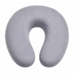 U-shaped eyelash extension and beauty pillow | velvet | grey