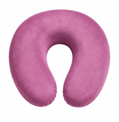 U-shaped eyelash extension and beauty pillow | velvet | light purple