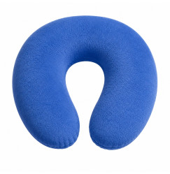 U-shaped pillow for eyelash extensions and cosmetologists | velvet | blue