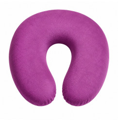 U-shaped eyelash extension and beauty pillow | velvet | dark purple