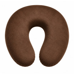U-shaped eyelash extension and beauty pillow | velvet | dark brown
