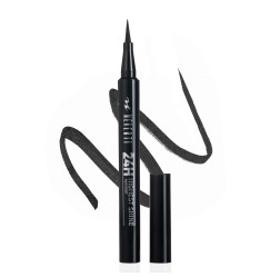 Подводка-маркер для глаз черная NEVERTI - 24H Highest Shine Eyeliner (NP104)