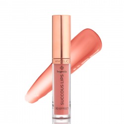 Помада-блеск жидкая для губ Bogenia / Succous Lips Angelic 3D effect (BG711) / 010 Dreaming