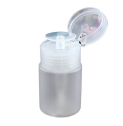 Plastic pump for liquids / 60 ml transparent