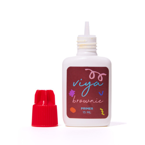 Baza pod rzęsy Viya - Baza pod rzęsy - Brownie, 15 ml