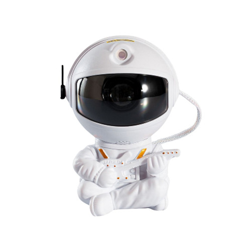 Projector-night light laser Astronaut "starry sky" on USB / white with guitar
