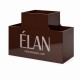 Професійний органайзер для пензлів ELAN - коричневий