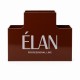 Професійний органайзер для пензлів ELAN - коричневий