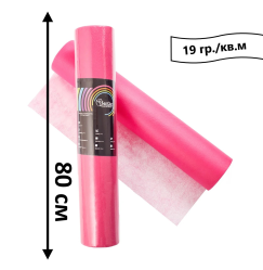 Disposable sheet in a roll 100 m 19 g/sq.m / Medium / pink, 80 cm