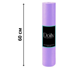 Disposable spunbond sheet in roll Doily - 0.6 x 100 m - violet