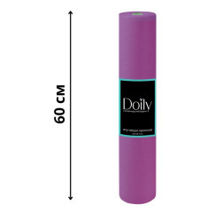Doily disposable spunbond sheet roll - 0.6 x 100 m - purple