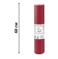 Disposable spunbond sheet roll Panni Mlada - 0.6 x 100 m - burgundy