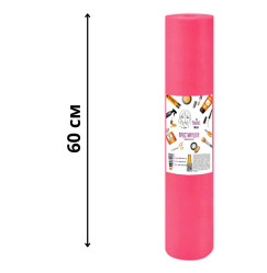 Disposable spunbond sheet roll Panni Mlada - 0.6 x 100 m - raspberry