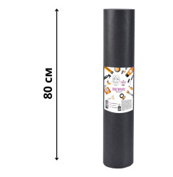 Disposable spunbond sheet roll Panni Mlada - 0.8 x 100 m - black