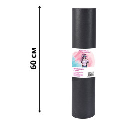 Disposable spunbond sheet in roll Rozheva Bilyavka - 0.6 x 100 m - black