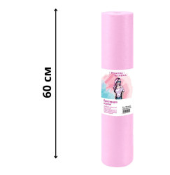 Disposable spunbond sheet in roll Rozheva Bilyavka - 0.6 x 100 m - pink