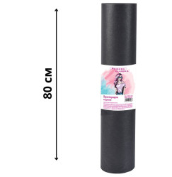 Disposable spunbond sheet in roll Rozheva Bilyavka - 0.8 x 100 m - black