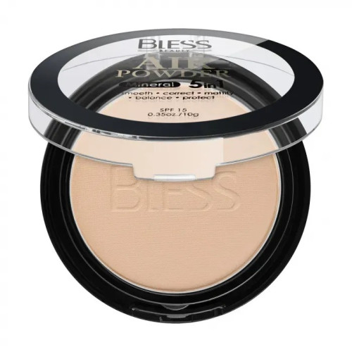 Пудра компактна для обличчя Bless Beauty - Air Powder Mineral 5in1 (SPF 15) - № 103, 10 г