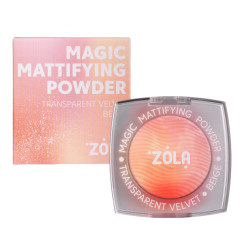Puder matujący do twarzy ZOLA - Magic Mattifying Powder - Beżowy