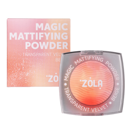 Mattifying powder for face ZOLA - Magic Mattifying Powder - Beige