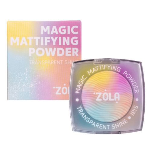 Puder matujący do twarzy ZOLA - Magic Mattifying Powder - Iris