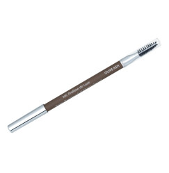 Pencil powder for eyebrows with a brush Miss Claire - De Luxe Powder - Olive Ash