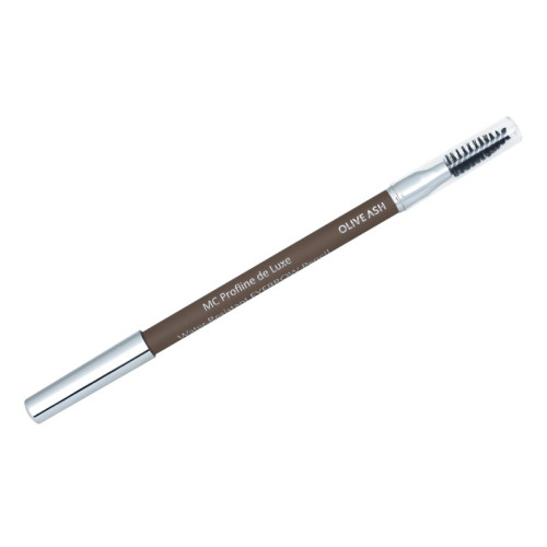 Карандаш пудровый для бровей со щеточкой Miss Claire - De Luxe Powder - Olive Ash