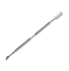 Steel pusher for manicure, stainless steel / silver
