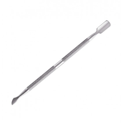 Steel pusher for manicure, stainless steel / silver