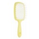 Расческа для волос Hair Brush - желтая ручка с белой серединой