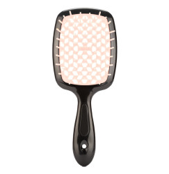 Hair Brush - Black Handle with Powdered Center (in a bag)