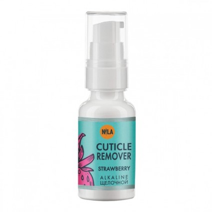 Ремувер для удаления кутикулы щелочной Nila - Cuticle Remover -Strawberry, 30 мл