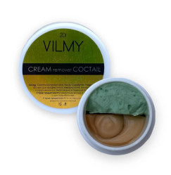 Ремувер кремовий VILMY Remover-Coctail - лайм -апельсин, 20 г (баночка) - УЦЕНКА