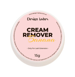 Cream remover for removing eyelashes Design Lashes / Cream Remover / Banana, 15 g