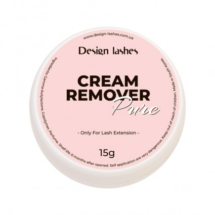 Ремувер кремовый для снятия ресниц Design Lashes / Cream Remover / Pure (без запаха), 15 г