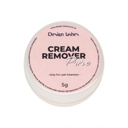Cream remover for removing eyelashes Design Lashes / Cream Remover / Pure (odorless), 5 g (mini)